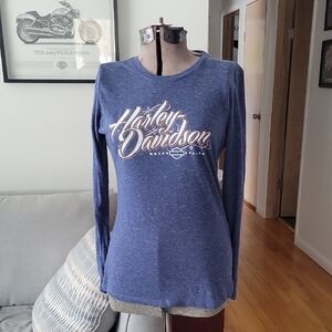 Harley-Davidson Top, Large, Blue